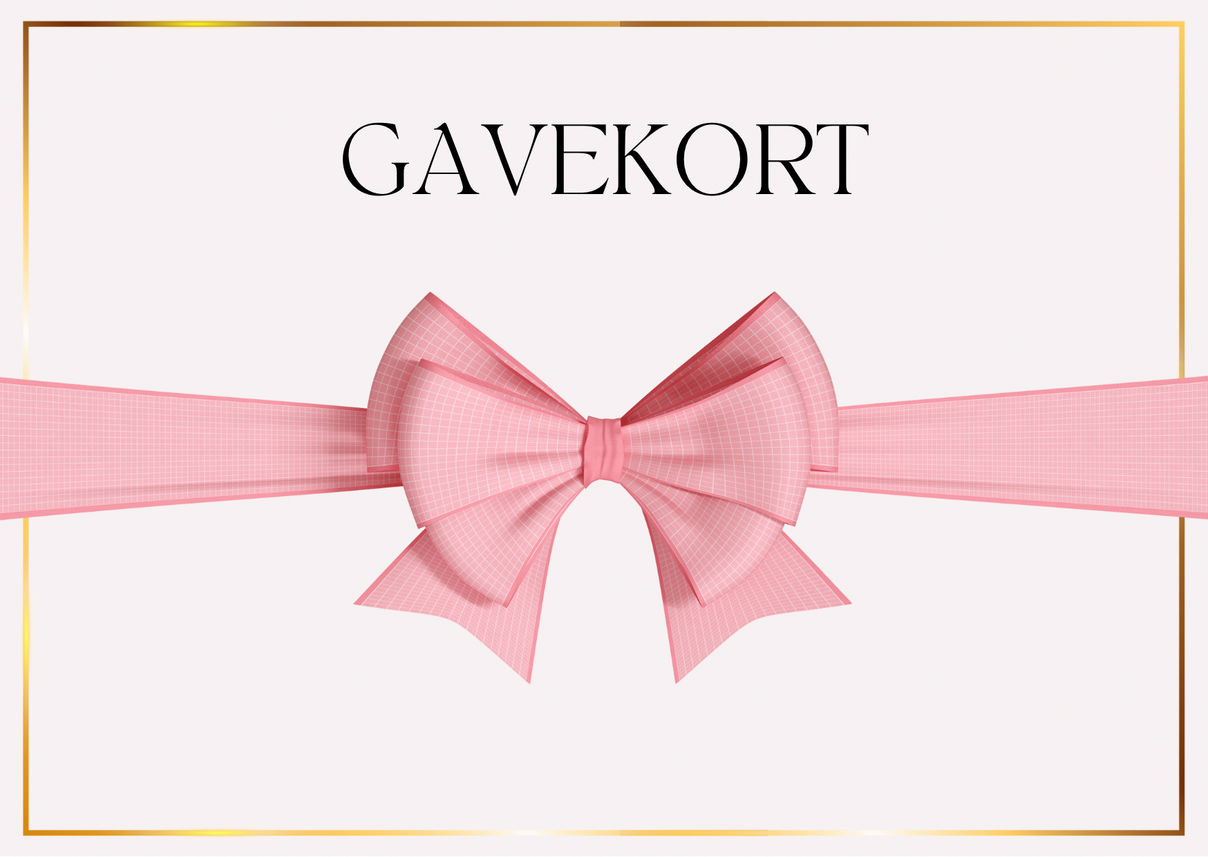 Gavekort